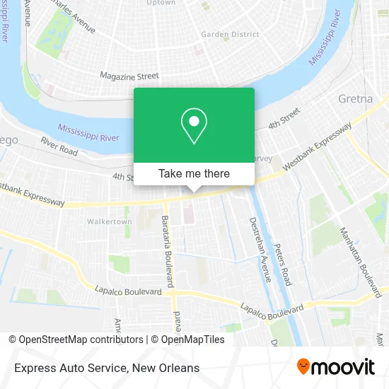Express Auto Service map