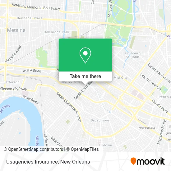 Usagencies Insurance map