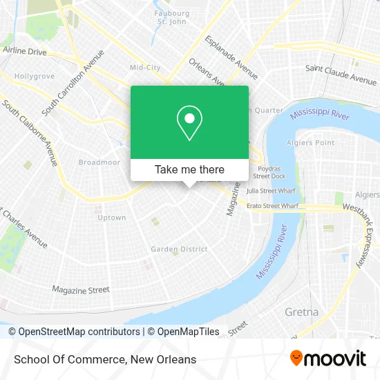 School Of Commerce map