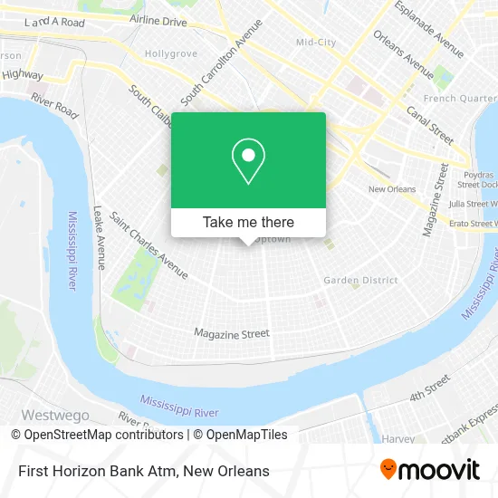 First Horizon Bank Atm map