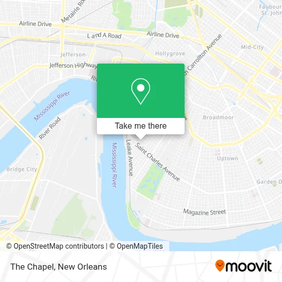 The Chapel map