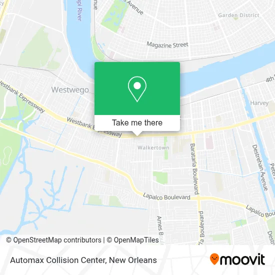 Automax Collision Center map