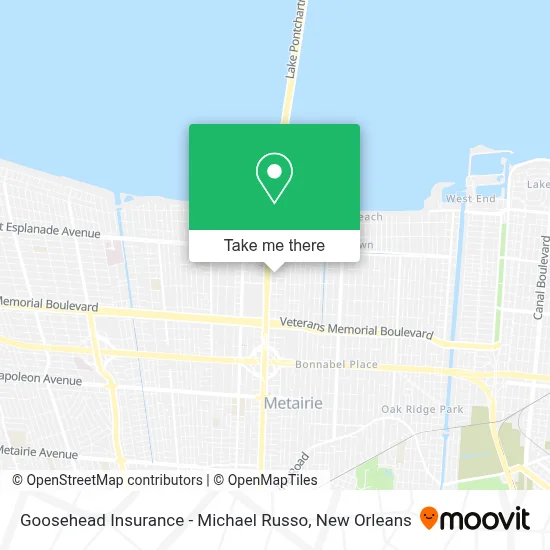 Goosehead Insurance - Michael Russo map