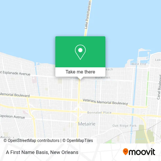 A First Name Basis map