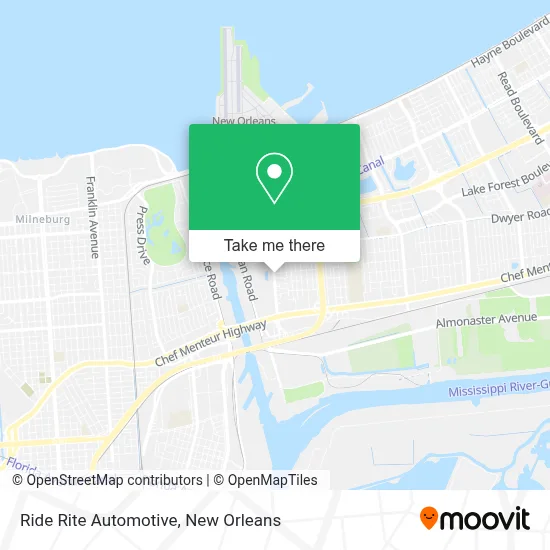 Mapa de Ride Rite Automotive