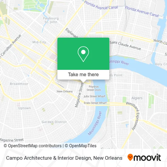 Campo Architecture & Interior Design map