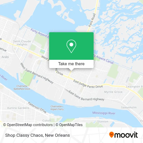 Shop Classy Chaos map
