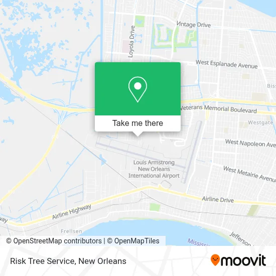 Mapa de Risk Tree Service