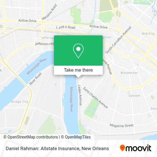 Daniel Rahman: Allstate Insurance map