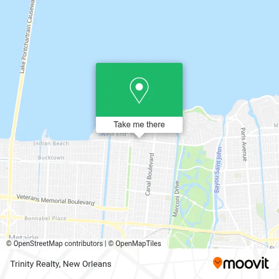 Trinity Realty map