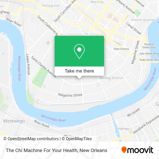 The Chi Machine For Your Health map