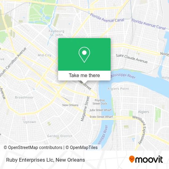 Ruby Enterprises Llc map