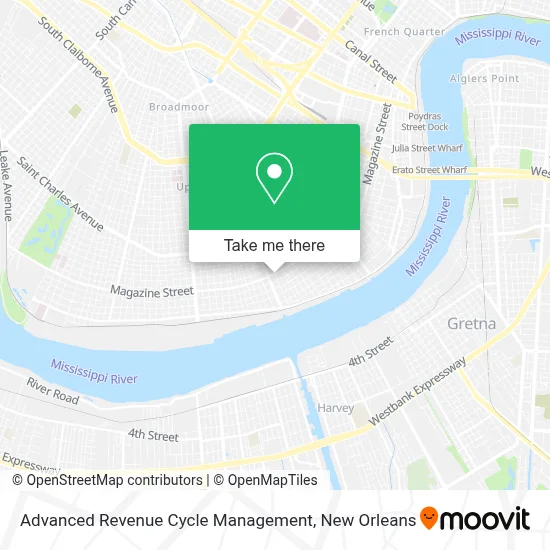 Advanced Revenue Cycle Management map