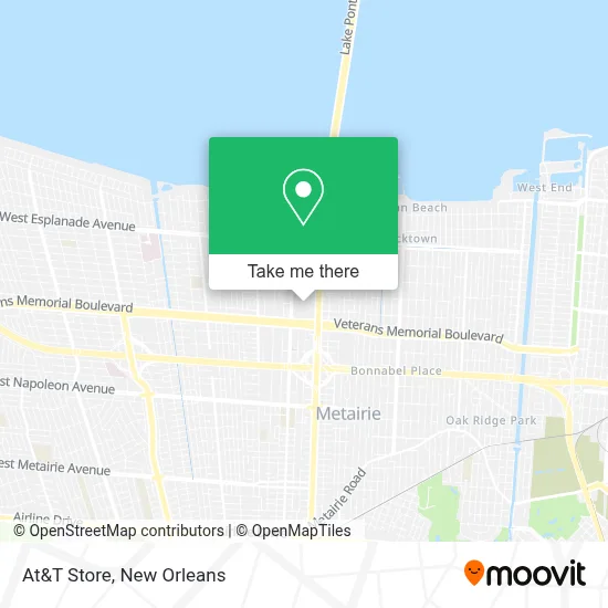 At&T Store map