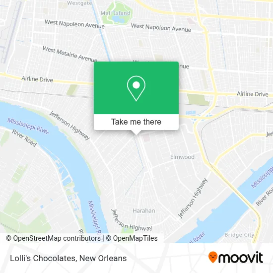 Lolli's Chocolates map