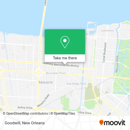 Goodwill map