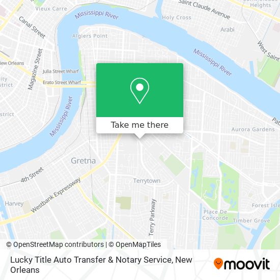 Lucky Title Auto Transfer & Notary Service map