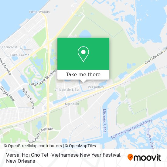 Versai Hoi Cho Tet -Vietnamese New Year Festival map