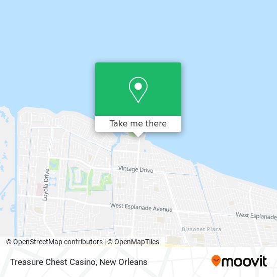 Mapa de Treasure Chest Casino