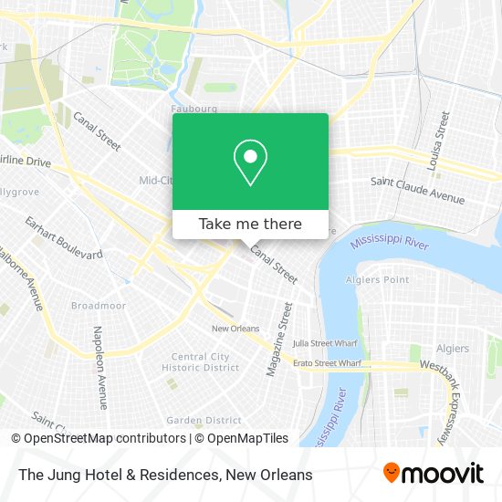 Mapa de The Jung Hotel & Residences