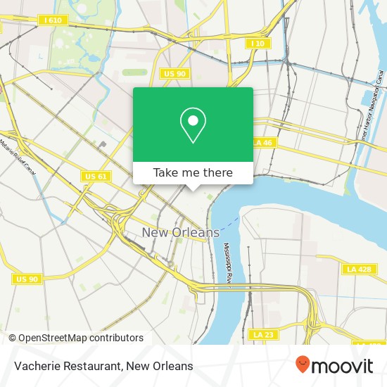 Vacherie Restaurant, 827 Toulouse St New Orleans, LA 70112 map