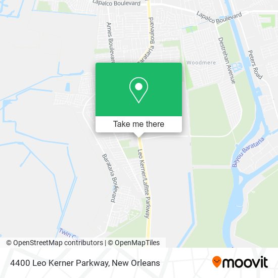 4400 Leo Kerner Parkway map