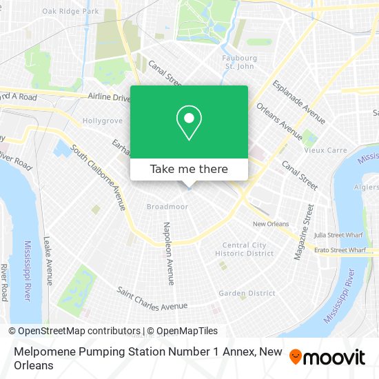 Melpomene Pumping Station Number 1 Annex map