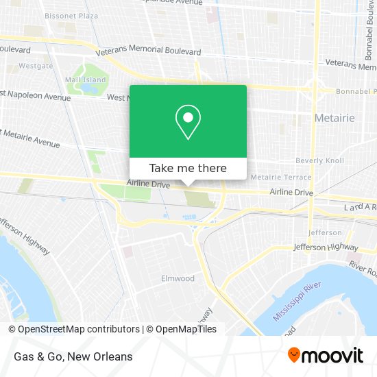 Mapa de Gas & Go