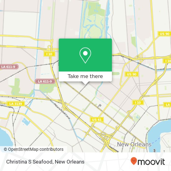 Christina S Seafood map