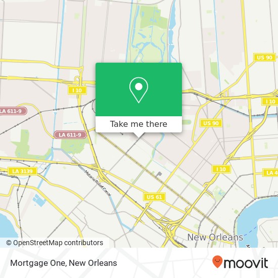 Mortgage One map