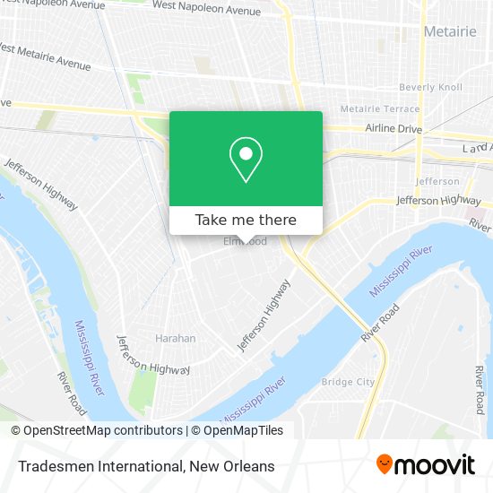 Mapa de Tradesmen International