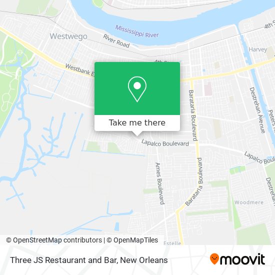 Mapa de Three JS Restaurant and Bar