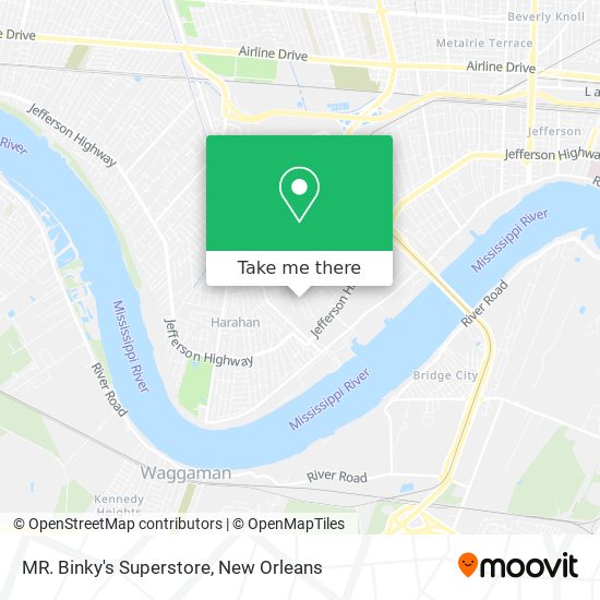 MR. Binky's Superstore map