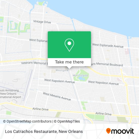 Mapa de Los Catrachos Restaurante