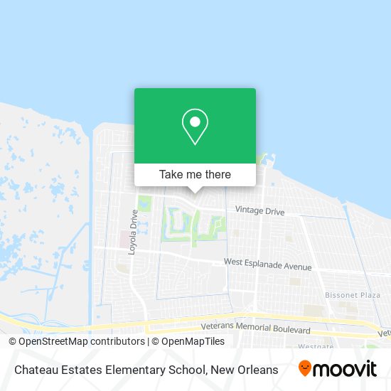 Mapa de Chateau Estates Elementary School