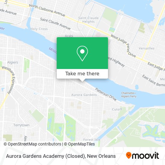Mapa de Aurora Gardens Academy (Closed)