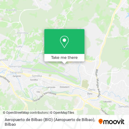 Aeropuerto de Bilbao (BIO) (Aeropuerto de Bilbao) map