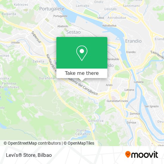 How to get to Levi's® Store in Barakaldo by Bus, Metro or Train?