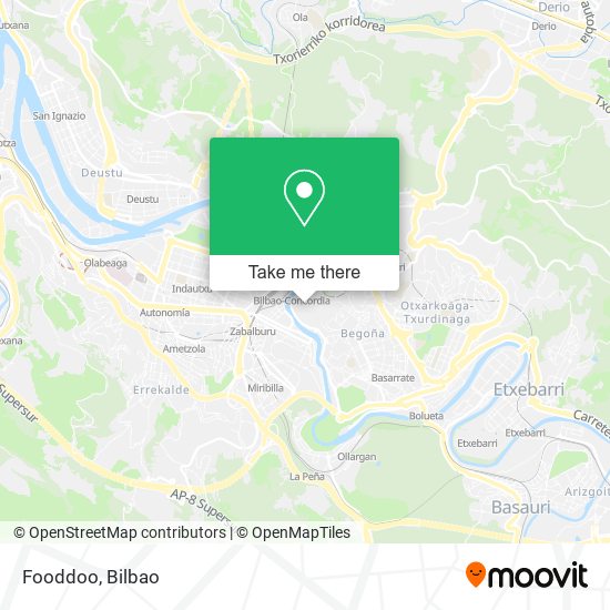 Fooddoo map