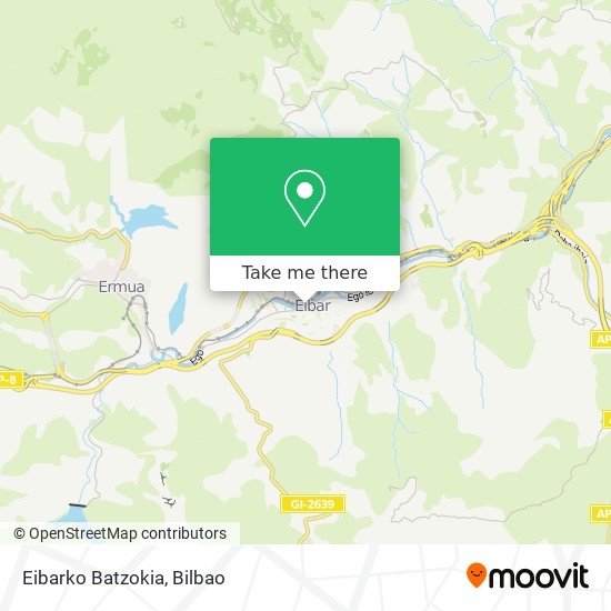 Eibarko Batzokia map