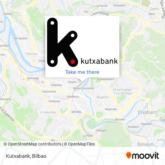 Kutxabank map