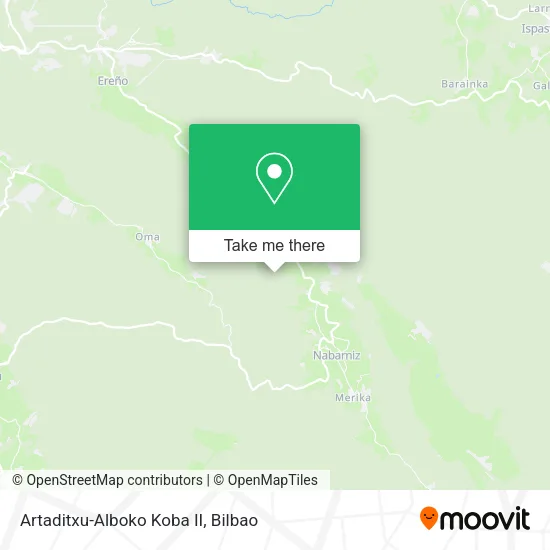 Artaditxu-Alboko Koba II map