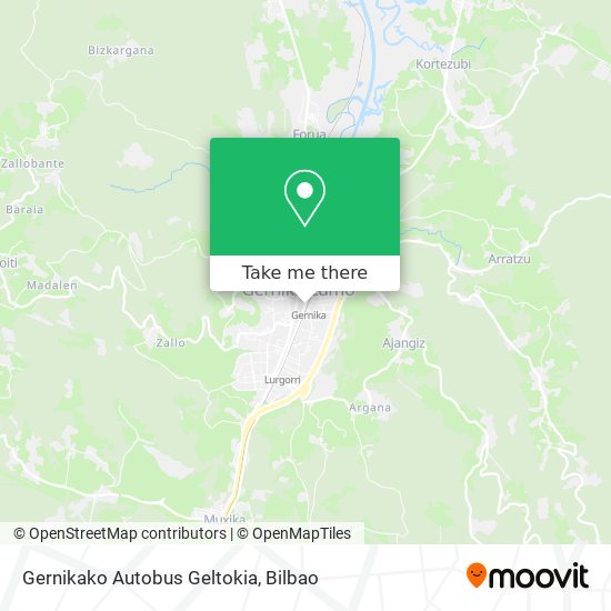 Gernikako Autobus Geltokia map