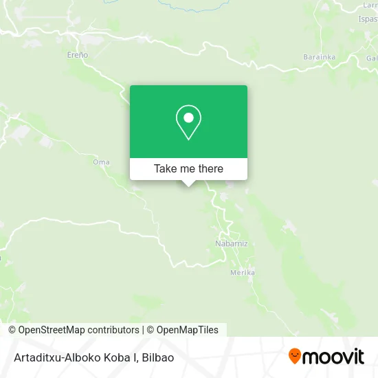 Artaditxu-Alboko Koba I map