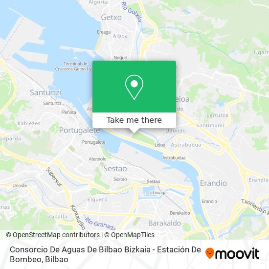 Consorcio De Aguas De Bilbao Bizkaia - Estación De Bombeo map