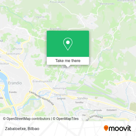 Zabaloetxe map