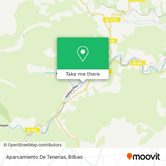 Aparcamiento De Tenerias map