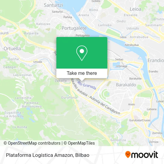 Plataforma Logística Amazon map