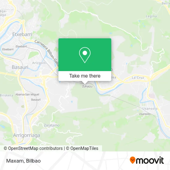 mapa Maxam