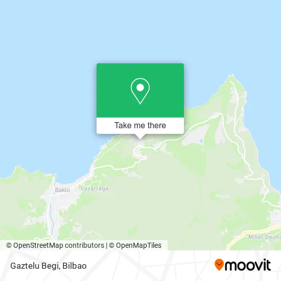 Gaztelu Begi map